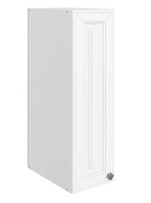Навесной шкаф Мишель L200 H720 (1 дв. гл.) эмаль (белый/белый) в Нижнем Новгороде - предосмотр