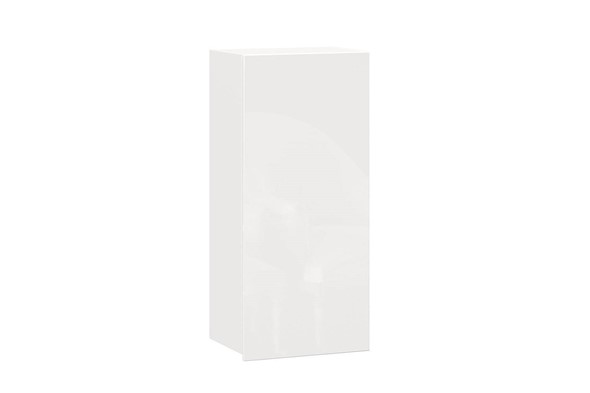 Кухонный шкаф высокий 450, Шервуд, ЛД 281.430.000.165, белый/белый глянец в Нижнем Новгороде - изображение