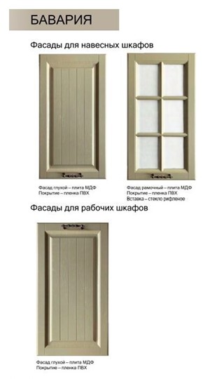 Кухонный шкаф Бавария L600 Н360 (1 дв. гл.) в Нижнем Новгороде - изображение 2