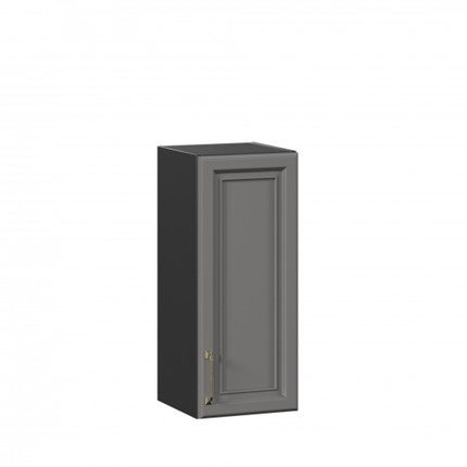 Навесной шкаф Джелатто 300 ЛД 241.310.000.142, Черный/Оникс серый в Нижнем Новгороде - изображение