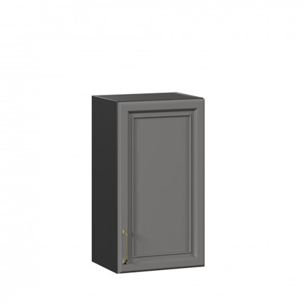 Навесной шкаф Джелатто 400 ЛД 241.320.000.143, Черный/Оникс серый в Нижнем Новгороде - изображение