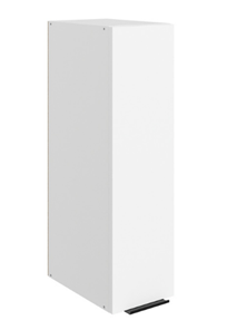 Шкаф навесной Стоун L200 Н720 (1 дв. гл.) (белый/джелато софттач) в Нижнем Новгороде
