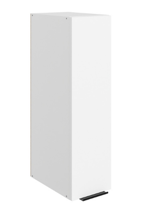 Шкаф навесной Стоун L200 Н720 (1 дв. гл.) (белый/джелато софттач) в Нижнем Новгороде - изображение