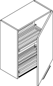 Кухонный шкаф навесной CORSICA сосна Эдмонд MHSU 6072.1 (600х320х720) в Нижнем Новгороде - предосмотр 1