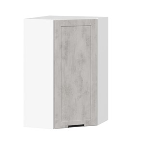 Угловой кухонный шкаф 600 высокий Джамис ЛД 296.620.000.033, Белый/Белый камень в Нижнем Новгороде - предосмотр