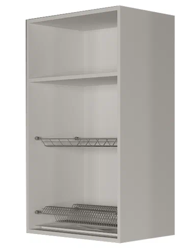 Кухонный шкаф ВС9 60, МДФ Панна Котта/Белый в Нижнем Новгороде - изображение 1