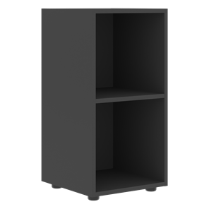 Низкий шкаф колонна с глухой дверью левой FORTA Черный Графит FLC 40.1 (L) (399х404х801) в Нижнем Новгороде - предосмотр 1