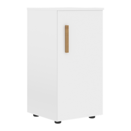 Низкий шкаф колонна с глухой дверью правой FORTA Белый FLC 40.1 (R) (399х404х801) в Нижнем Новгороде - изображение