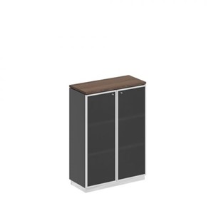 Шкаф для документов средний стекло в рамке Speech Cube (90x40x124.6) СИ 319 ДГ АР ХР в Нижнем Новгороде