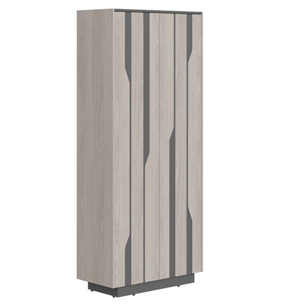 Шкаф для одежды LINE Дуб-серый-антрацит СФ-574401 (900х430х2100) в Нижнем Новгороде - изображение