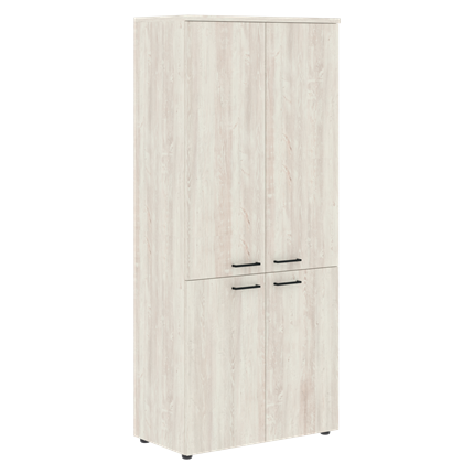 Шкаф с глухими низкими и средними дверьми и топом XTEN сосна Эдмонд  XHC 85.3 (850х410х1930) в Нижнем Новгороде - изображение