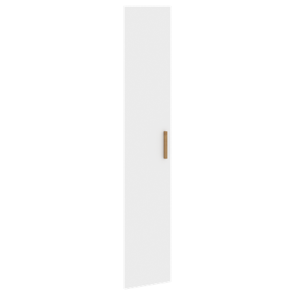 Дверь для шкафа высокая универсальная  FORTA Белый FHD 40-1 (396х18х1932) в Нижнем Новгороде - изображение