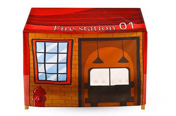 Игровая накидка для кровати-домика Svogen «Пожарная станция» в Нижнем Новгороде - предосмотр