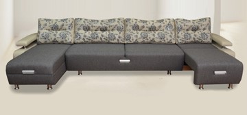 П-образный диван Престиж-15 микс в Нижнем Новгороде - предосмотр 1
