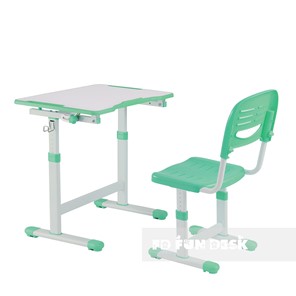 Растущий стол и стул Piccolino II Green в Арзамасе
