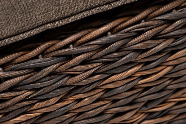 Плетеная оттоманка Лунго коричневый (гиацинт) Артикул: YH-S4019W-1-TW brown в Нижнем Новгороде - изображение 6